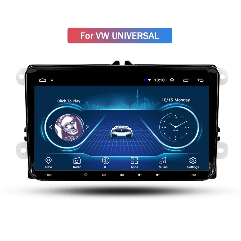 Головное устройство для VW Универсальный 9-дюймовый большой экран Android Smart GPS