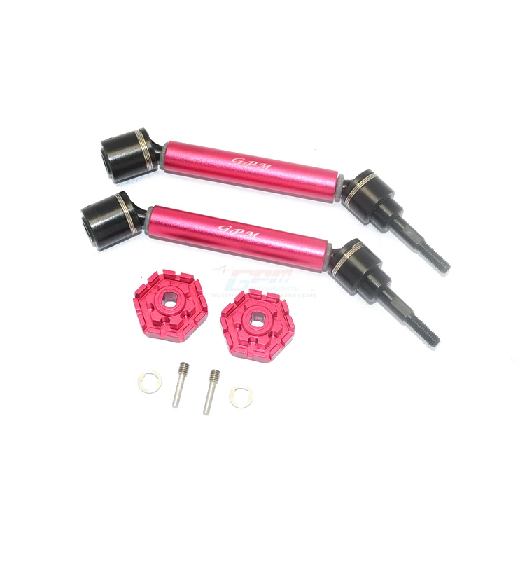 Алюминиевый вал CVD+ колесо с шестигранной головкой для TRX 1/10 MAXX 89076-4 RC автозапчасти