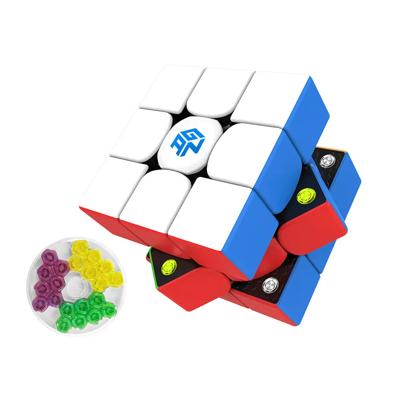 Кубики GAN 356 м без наклеек 3x3 магнитные | Игрушки и хобби