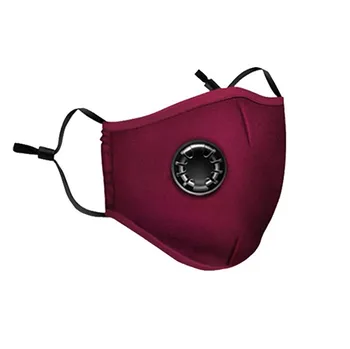 

#H40 Facial Protective Cover Masks Reusable Dustproof And Dust Mask PM2.5 Anti Foggy Haze Filter Respirator Valve Face Masks