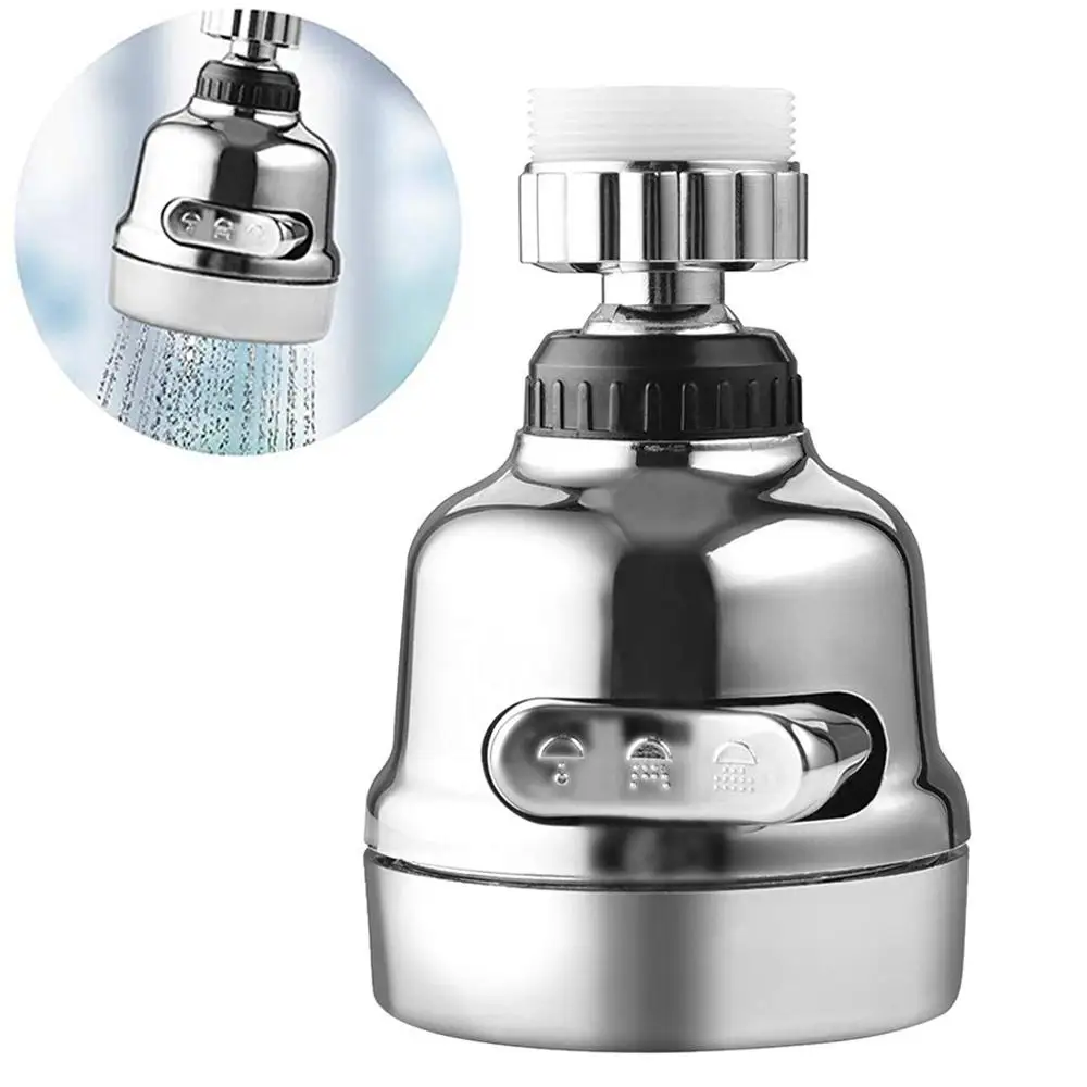 kitchen Faucet Nozzle Faucet Adapter Three Modes Tap Can Adjusting 360 Rotate Water Saving Movable Tap Head kitchen Faucet FDH kitchen Faucet Nozzle Faucet Adapter Three Modes Tap Can Adjusting 360 Rotate Water Saving Movable Tap Head kitchen Faucet FDH