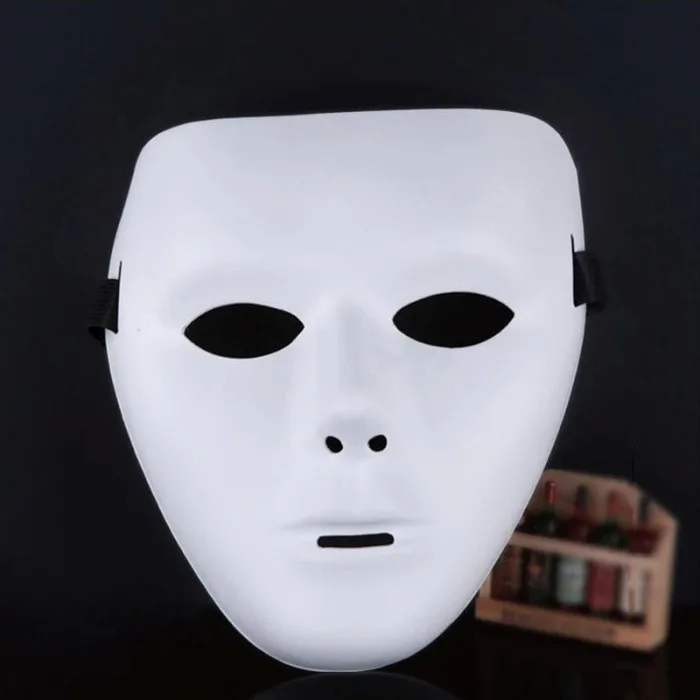 Пластиковые анфас Jabbawockeez танцевальный костюм команды маска вечерние реквизит для Хэллоуина SP99