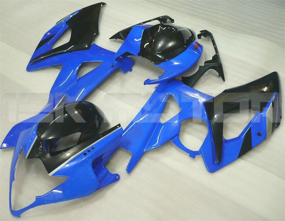 Injection Molding New ABS Motorcycle Fairing Kit Fit for Suzuki GSX-R1000 2005 2006 GSXR1000 Bodywork set Custom Blue Black | Автомобили и