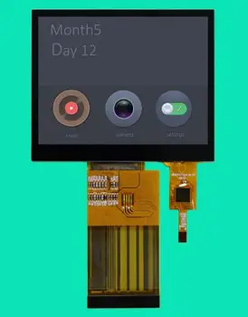 

3.5 inch 60PIN 262K TFT LCD Capacitive/Resistive Touch Screen RGB+SPI Interface 320*240