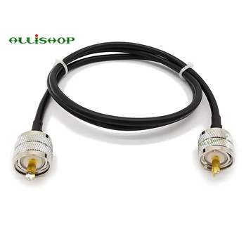 

LMR-200 UHF Male to UHF Male Pigtail LMR200 Handheld Radio RF Pigtail Cable UHF Plug to UHF SO239 Plug 1/3/5/8/10/12/15/20M