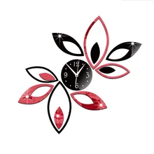 Зеркальные новые наклейки на стену гостиная спальня диван ТВ фон Lotus 3D наклейки на стену