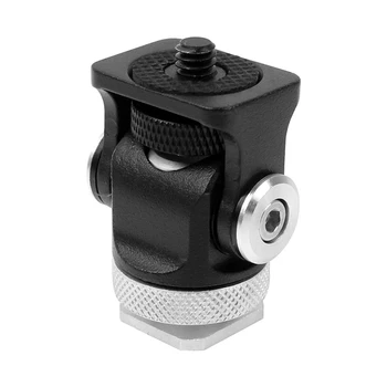 

Monitor Holder Mount on Camera Tilt 180 Degree with Hot Shoe Mount and 1/4Inch Mount