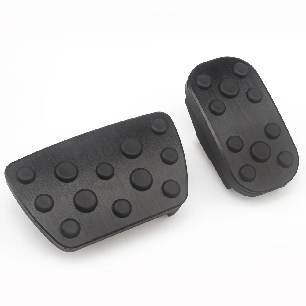 Car Foot Fuel Pedals Accelerator Brake Pedal Pad Cover For Toyota Land Cruiser Prado FJ 150 2010 -