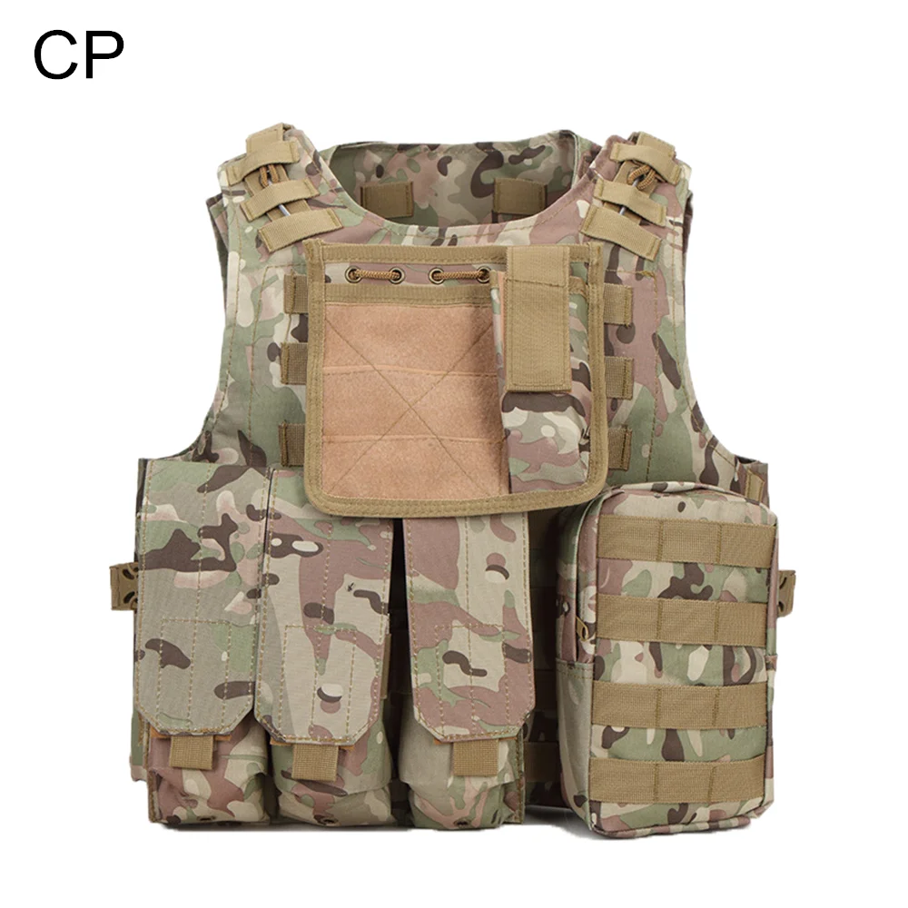 Тактический Камуфляжный Жилет Molle военный мульти-Чехол Боевая штурмовая пластина несущая жилетка охотничья защита доспехи оборудование