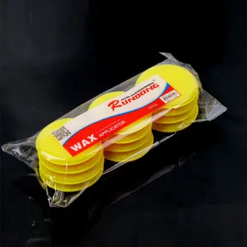 

Auto 12PC Foam Sponge Waxing Wax Applicator Pad CARS Vehicle Glass Cleaning Sponges polishing pad