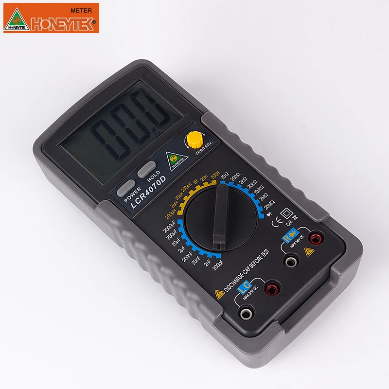 LCR Meter LCR4070D Multimeter Digital Professional Capacitor Capacitance Inductance Resistance Tester ESR Meter 200pF ~ 2000μF 3