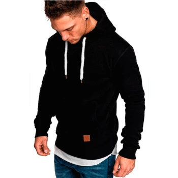

Male Pullover Hoodie Men Hoodies Print Jacket Spring Autumn Drawstring Zipper Hooded Sweatshirt Top Coat a10
