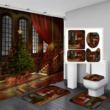 

Shower Curtain Bathroom Waterproof Shower Curtain 3D Dinosaur Printing Bathroom Curtain Polyester Bath Curtain Home Decor