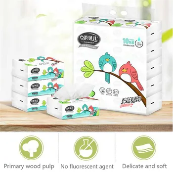 

Toilet pumping paper napkins pumping Best Deal 10 packets of paper soft paper towels toilet paper rolls pack rolling paper D401