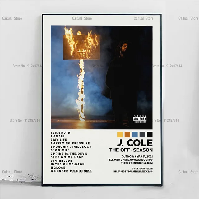 J Cole The Off-Season Posters 1