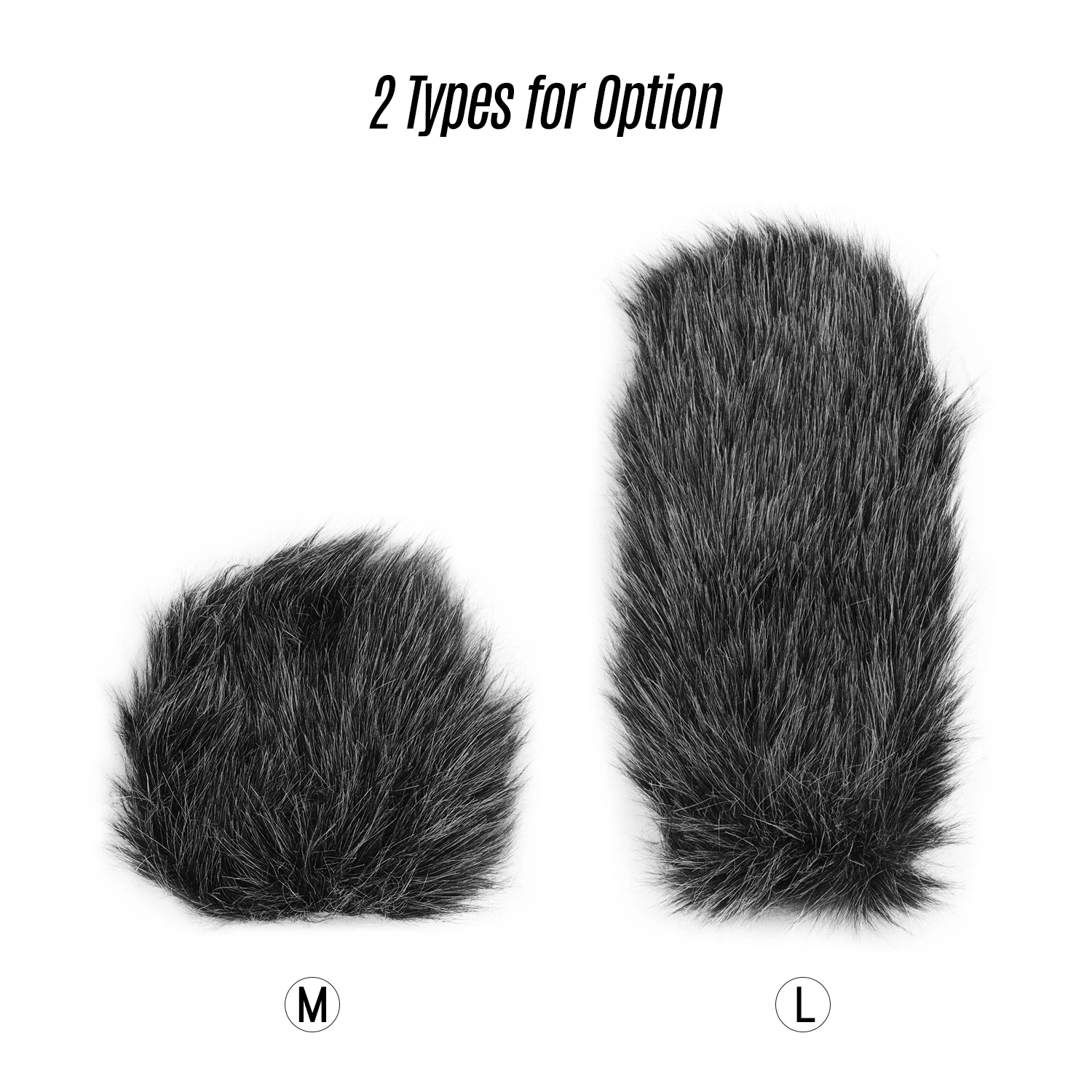 On-camera Microphone Furry Windscreen Mic Windshield Cover Muff For RODE VideoMic GO/ TAKSTAR SGC-598/ BOYA MM1 Microphone mic