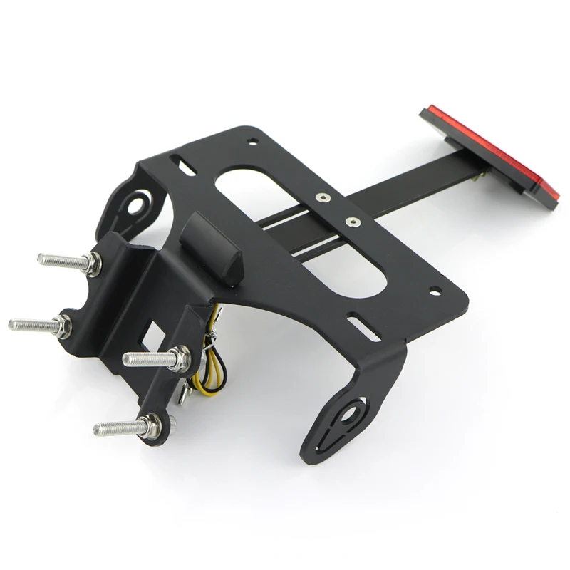 Number License Plate Holder Frame Rear Tail Tidy Fender Eliminator kit For Yamaha FZ-07 / MT-07 2014-MT07 R7