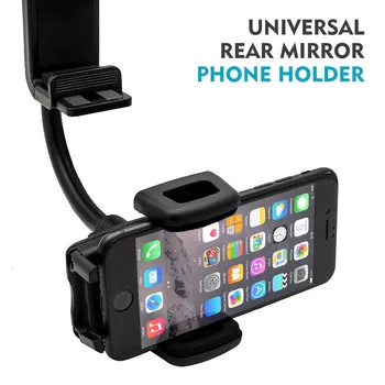 

Mobile Phone Navigation Holder Car Rear View Mirror Mount Holder Stand Cradle Bracket For Mobile Phone Bracket Car GPS Holder