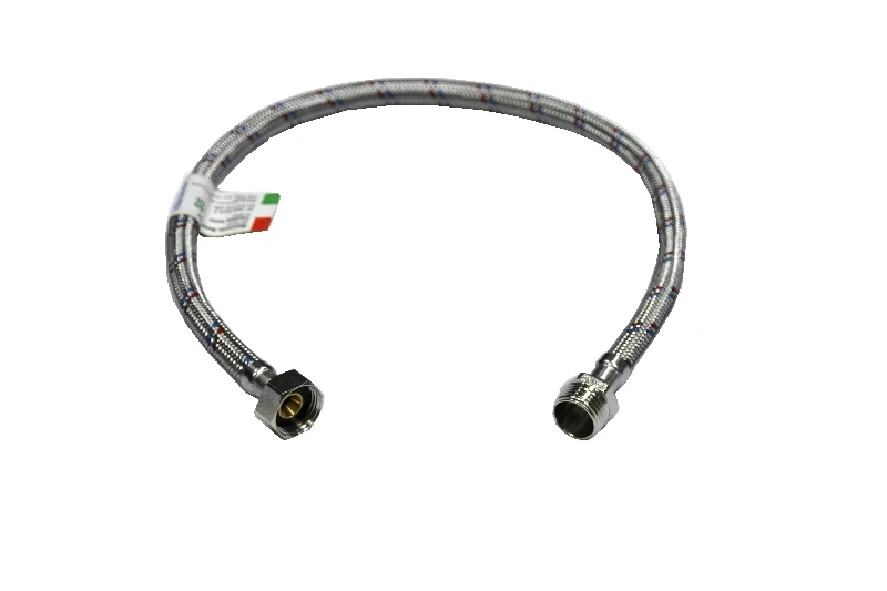 Подводка гибкая Aquatechnica RF M1/2&quotxF1/2"-500 DN8 INOX E нерж. | Строительство и ремонт