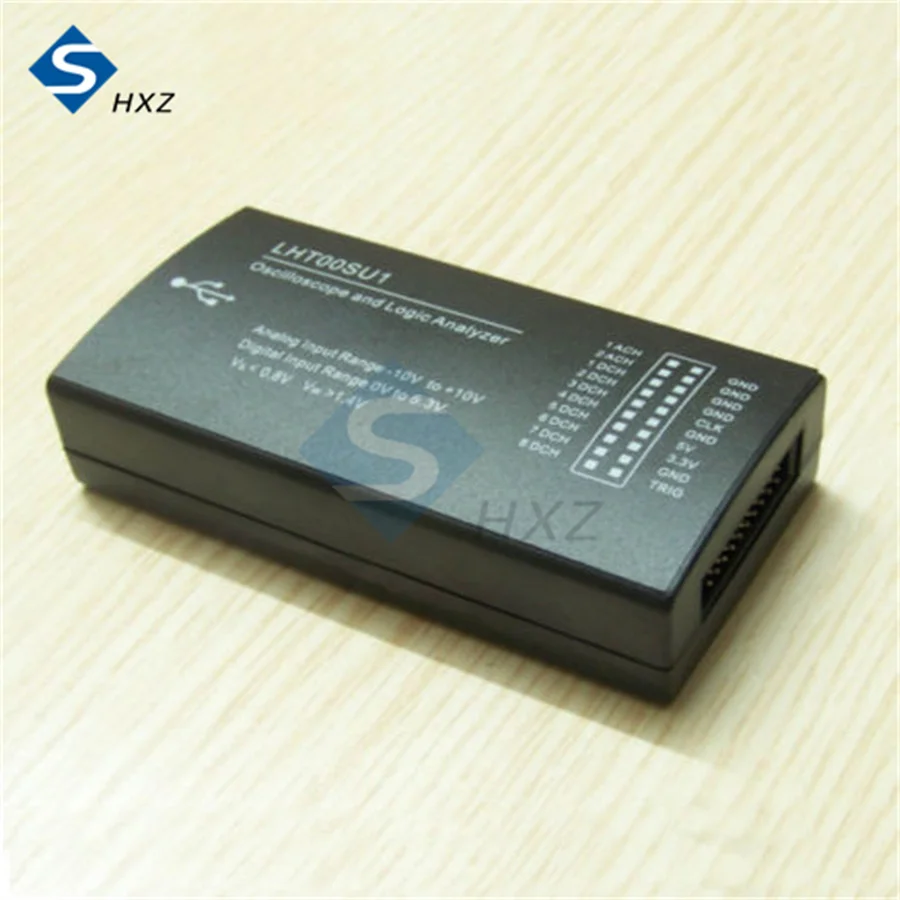 LHT00SU1 Virtual Oscilloscope Logic Analyzer  I2C SPI CAN Uart Full-featured Signal Generator with 16MHz Max Sampling Rate 2