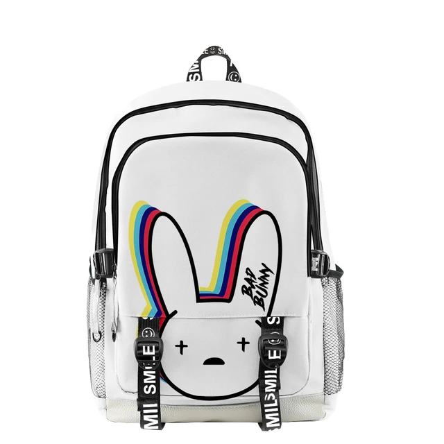 16 Inch Un Verano Sin Ti Bad Bunny Backpack School Bag+Messenger