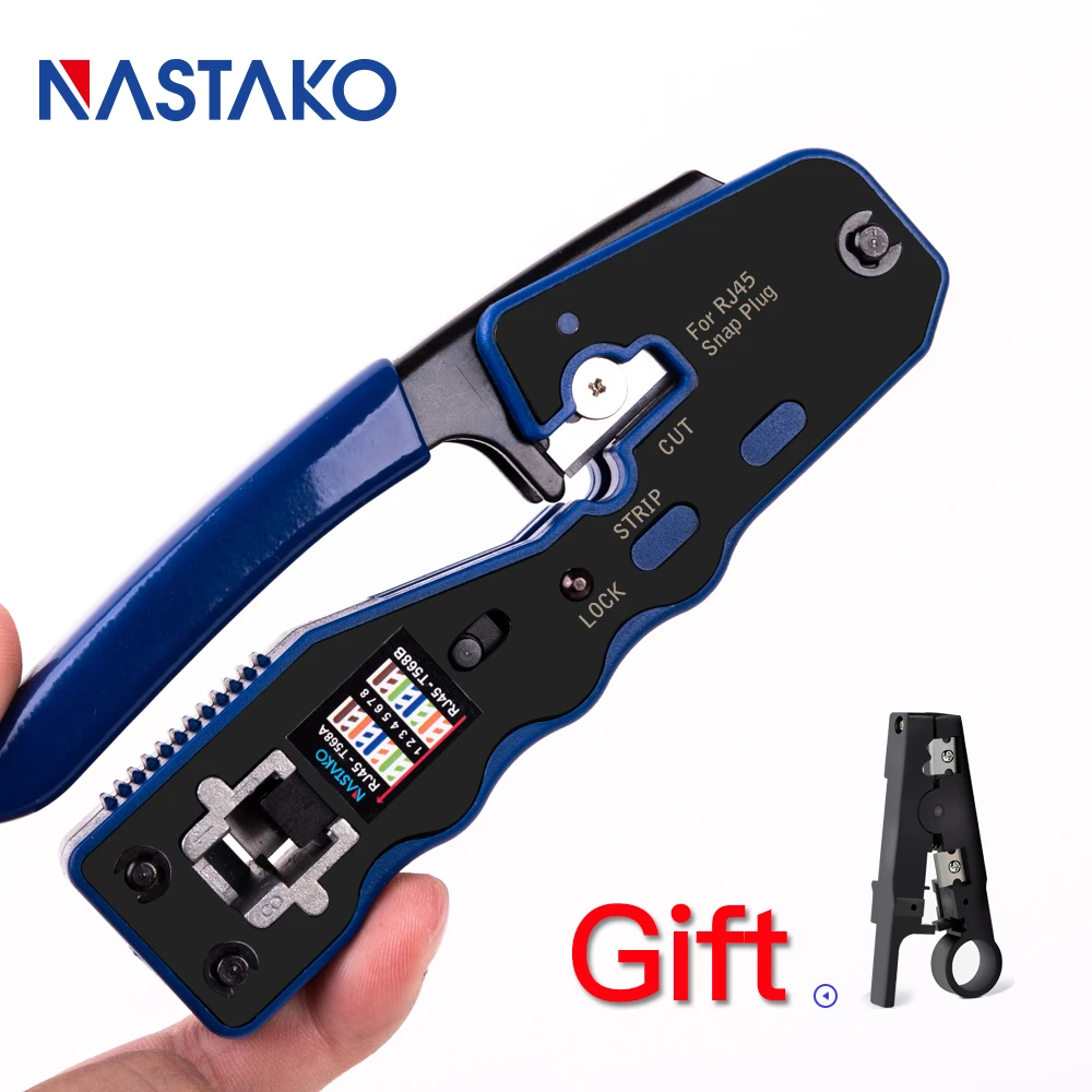 NEW RJ45 tool EZ RJ45 network tool rj45 crimper RJ45 Cable Crimping Tool network crimp tools for RJ45 Cat6 Cat5 Plug rj45 Pliers