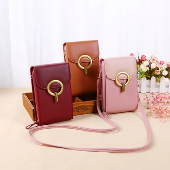 

Fashion Ultra Thin Women Mini Shoulder Bag Fashion Single Crossbody Bag Casual Store Coin Purse Cell phone Bag Small Clutch Bag