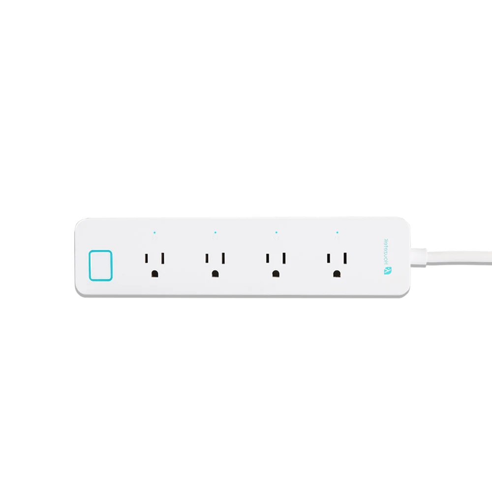 Houzetek WiFi умная лента питания работает с Alexa для умного дома