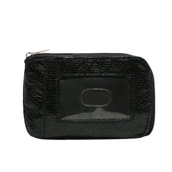 

Coin Purse Unisex Snake Pattern Coin Purse Buckle Bank Card Card Bag Zipper Small Packet Wallet women men Multifunction Wallet