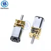 1 pc DC 3 V 6 V 12 V 15 RPM-1000 RPM Motor de engranajes caja poderoso Motor de alto par mini motores eléctricos de Robot eje de 3mm ► Foto 2/6