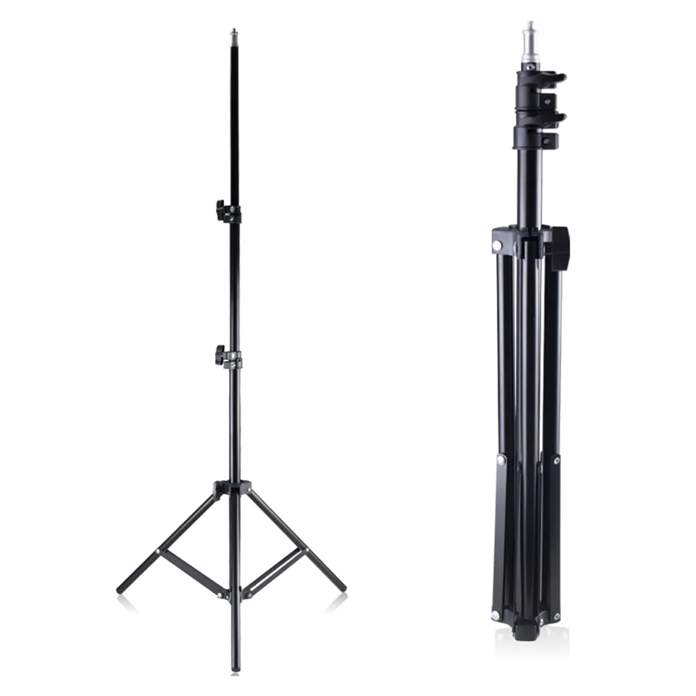 Adjustable Metal Tripod Stand Max. Height 1.6M/5.2ft with 1/4 Inch
