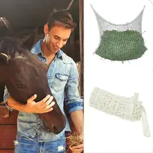 Ngựa Cho Con Bú Nylon Lưới Dệt Ngựa Cỏ Túi Chậm Thức Ăn Hay Túi Thức Ăn Hay Lưới Cưỡi Ngựa Tiếp Tế Ngựa Tiếp Liệu(China)