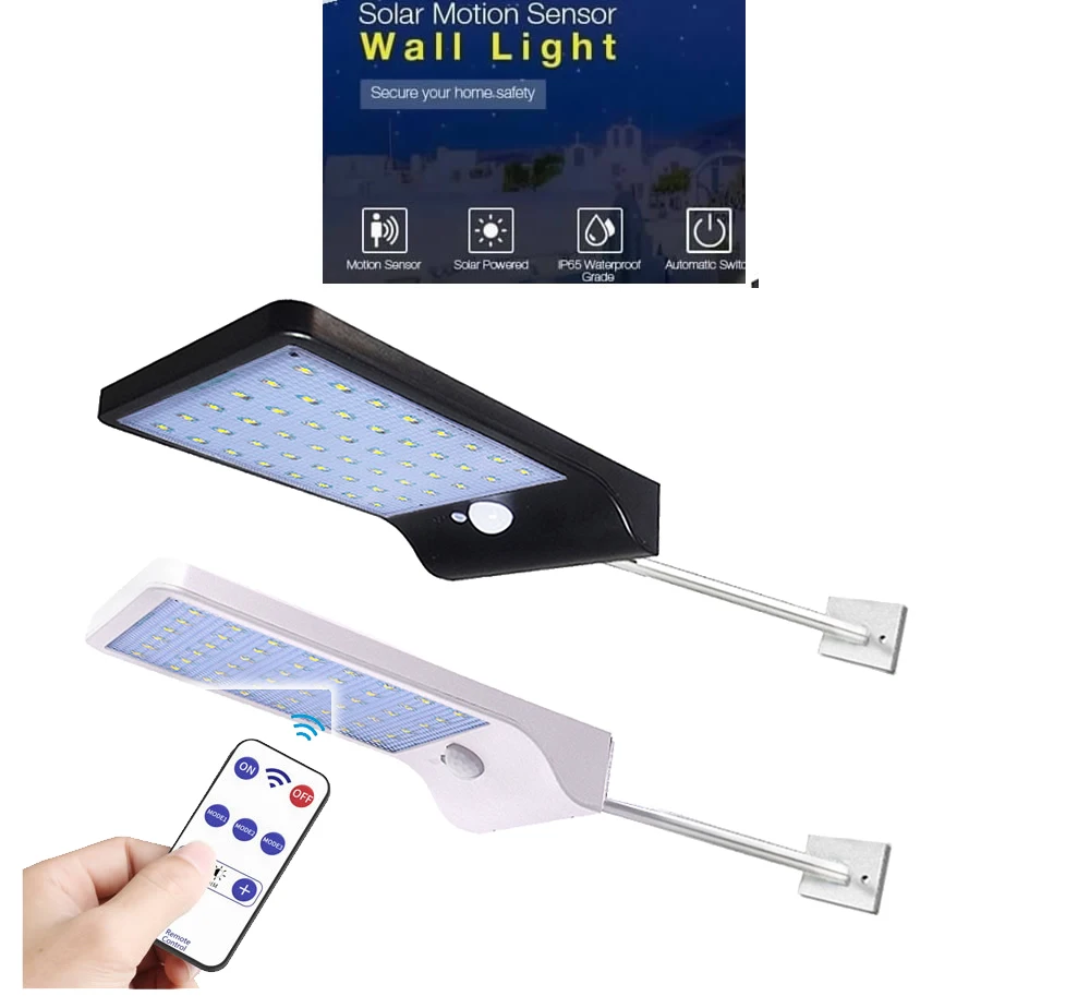 

remote 36/48 LED Sensor Waterproof Garden Outdoor Patio Courtyard Solar light Garden Decoration spotlight solar lamp yard