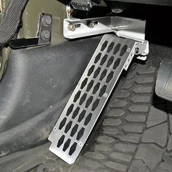 

for Jeep Wrangler JK 2/4-Door Adjustable Left Foot Rest Pedal Brake Pedal Clutch Gas Pedal Pad Anti Slip
