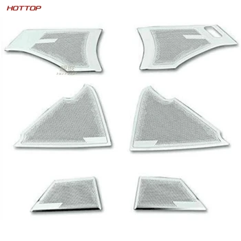 

For Mazda3 M3 Axela 2020 Steel Car Audio Speaker Cover Trim Door Loudspeaker Cover Trim Car Accessories 4pcs
