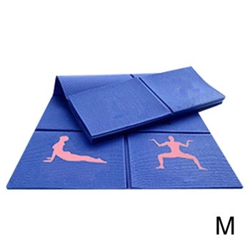 

Yoga Mat PVC Wear Resistant Foldable Pad Exercise Portable Home Non Slip Thickened Pilatete Quick Dry Gym Fitness Workout