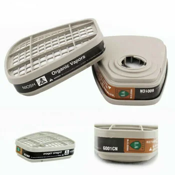

Reusable Full Face Gas Cover Painting Spraying Shield With Filters For 6800 Reusable Full Face Shield