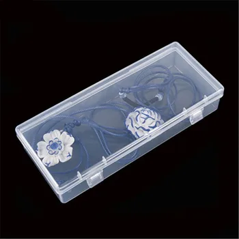 

SUEF 100PCS 18cm*8.8cm*4.cm Transparent Plastic Storage Box Clear Square Multipurpose Display Case Plastic Jewelry Storage Boxes