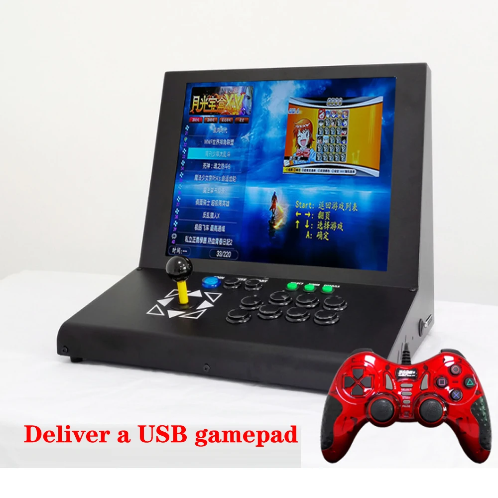 

Wholesale Manufacturer 3D Arcade Fighting 4237 in 1 Games Console