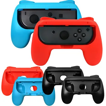 

2pc Silicone Controller Grips Handle for Nintendo Switch N-Switch Joy-Con Console Holder Durable ABS dustproof Handle FOR Gamer