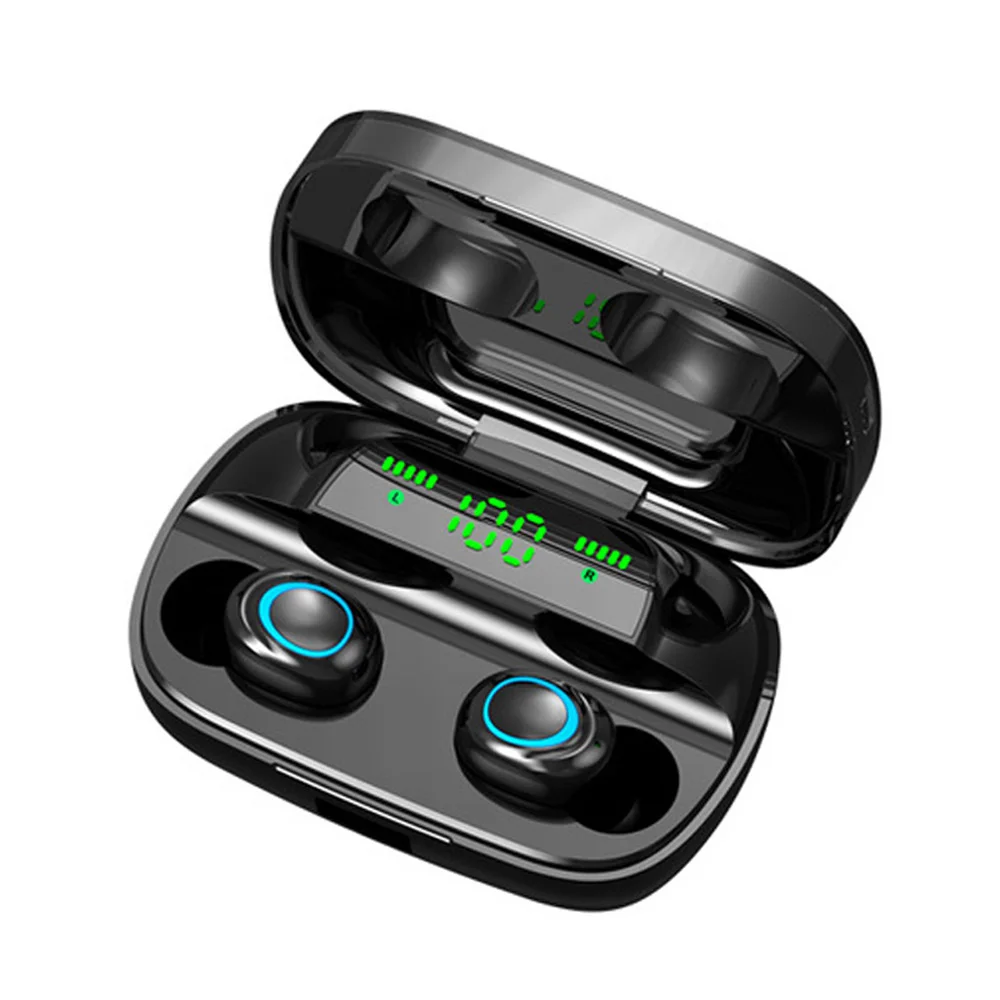 

S11 Wireless Bluetooth Headset TWS Earbuds 3500mAh Digital Charging Storage Box