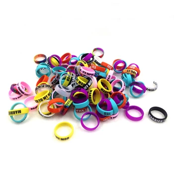 

Veeape 5pcs silicone vape band ring decorative protection band for mechanical mods 18650 22mm mod rda rba vaporizer DIY atomizer