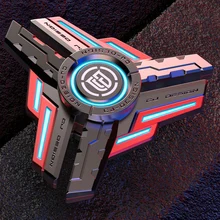 

Luminous Fidget Spinners Metal Alloy Stress Relief Toy for Adult and Kids Noctilucent Senior Gyro