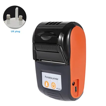 

58mm Ticket Easy Operate Receipt Machine Resaurant Wireless Bluetooth For Mobile Phone Shop USB Portable Thermal Printer Mini