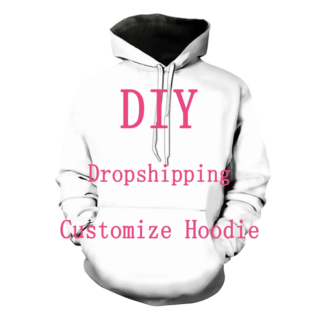 

We Accept Dear Customer Design Anime/Photo/Star/Singer Pattern/DIY Hoodies Men/Women 3D Print Casual Hoodies