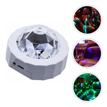 

1 Set Voice Control Lamp Atmosphere Lamp Colorful LED Lamp Car Music Light