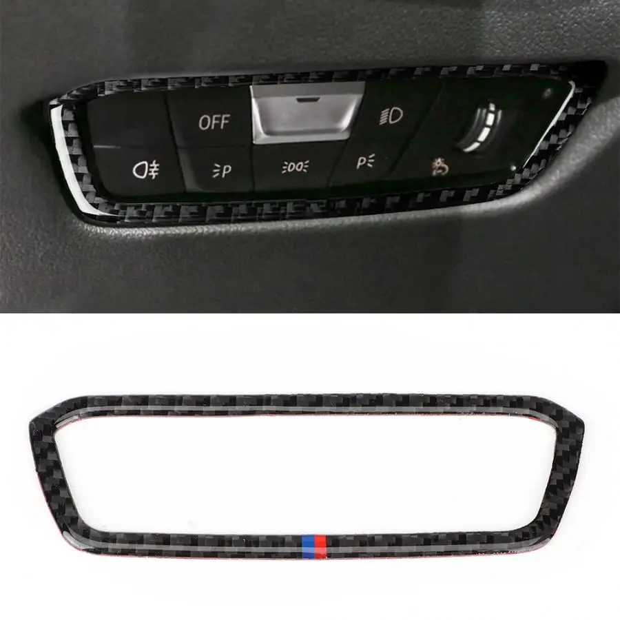 1 шт. рамка переключателя фары для BMW 3 серии G20 325 330 335 2019 2020 с левым рулем из