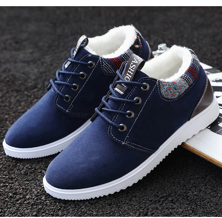 Comprar 2019 nuevos zapatos calientes de invierno de moda para hombre zapatos de nieve baratos para hombre zapatillas de invierno S2101 2125 C1