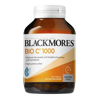 

Blackmores Vitamin C 1000mg Tablets Vitamins for Men Women Immunity Health and Wellness Products Beauty VC Pills Supplements