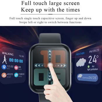 

Smart Watch T88 Watches Men Sport Watch SmartWatch for Women Fitness Bracelet Bluetooth Watch for Android for Xiaomi Pk P70 Iwo